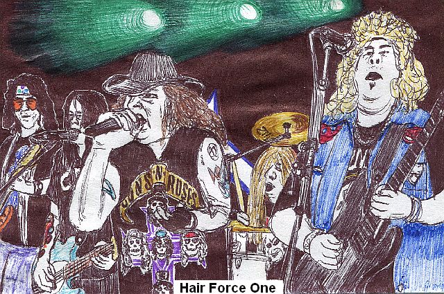 Hair force hotsell one band