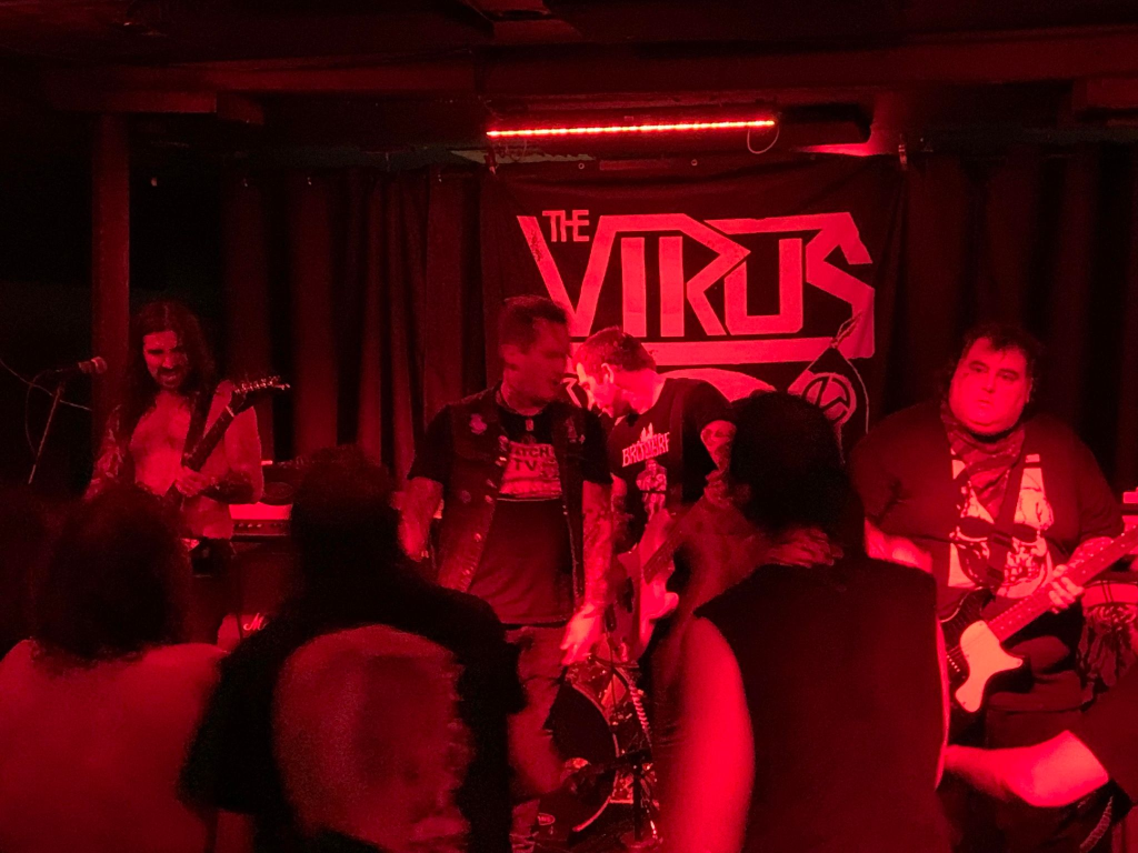 The Virus at Skid Row Garage